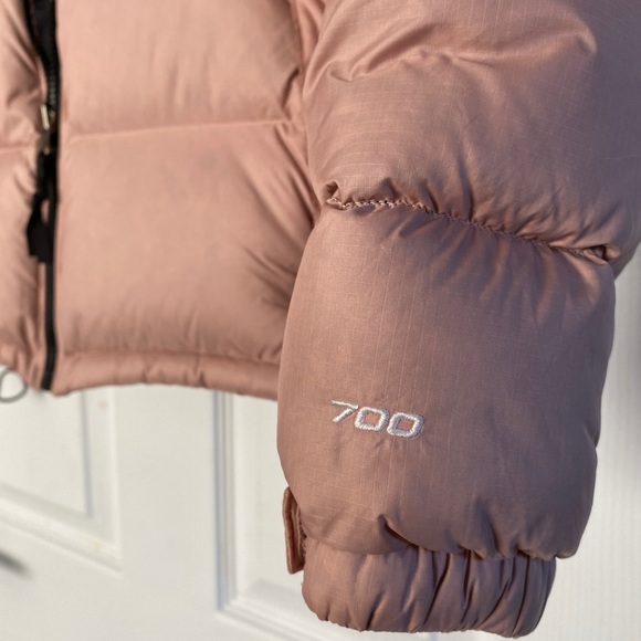 Women’s Pink North Face Nupste Puffer - Picture 4 of 5